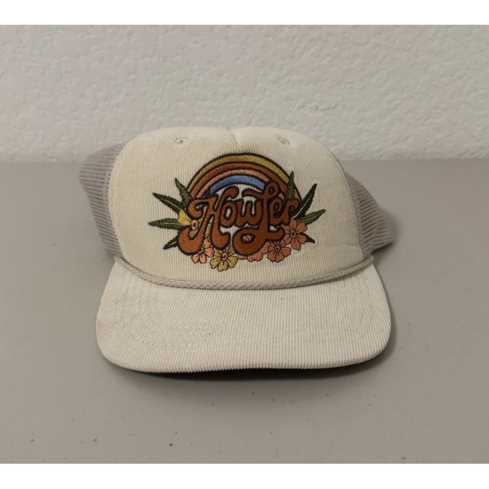 Howler Bros Hat Cap Corduroy Mesh-Back‎ SnapBack Adjustable Cotton OSFM